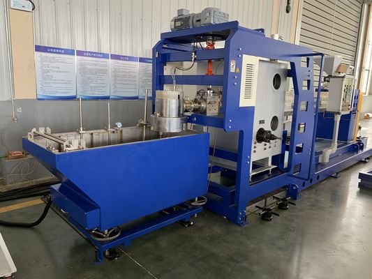 satın al 100kg / H PET Monofilament Makinesi 1-4mm Plastik Çelik Tel Yapımı online manufacture